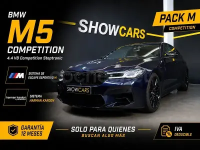 Używany BMW M5 Competition Edition 625 KM (459 kW) 2022 Niebieski Sedan/Limuzyna