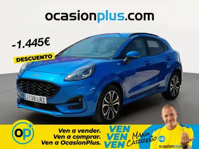 Usado Ford Puma ST-Line 125 CV (91 kW) 2021 Azul SUV