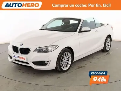 Usado BMW 218 Advantage 150 CV (110 kW) 2017 Blanco Descapotable