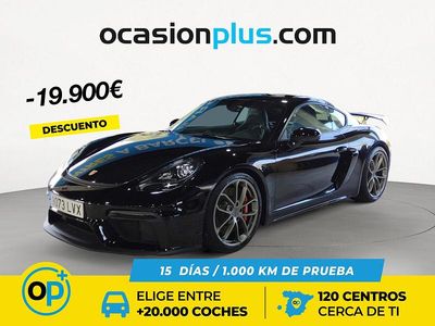 Negro Usado 2022 Porsche Cayman GT4 Coupe | 119.900 € (Un poco caro)