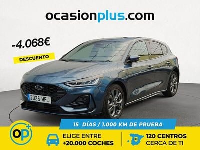 Azul Usado 2023 Ford Focus ST-Line X | 20.990 € (Precio justo)