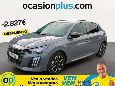 Usado Peugeot 208 Allure 102 CV (75 kW) 2025 Gris Utilitario