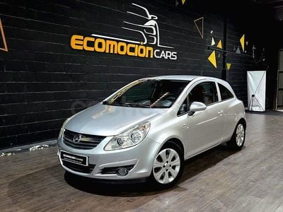 Usado Opel Corsa 90 HP (66 kW) 2008 Cinzento Citadino