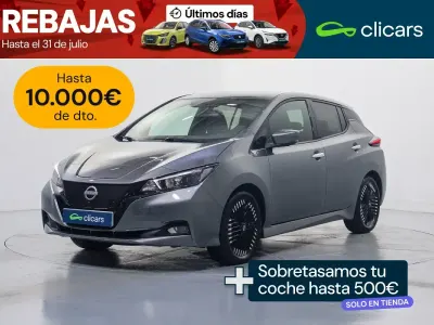 Usado Nissan Leaf N-Connecta 110 kW (150 CV) 2024 Gris Utilitario