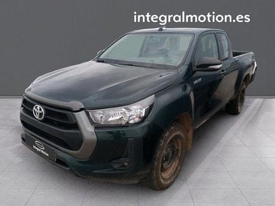 Usado Toyota HiLux 150 CV (110 kW) 2021 Verde Recogida