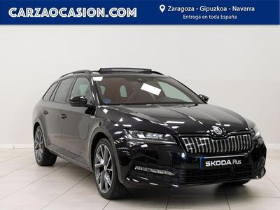 Negro Usado 2023 Skoda Superb SportLine Familiar | 30.500 €