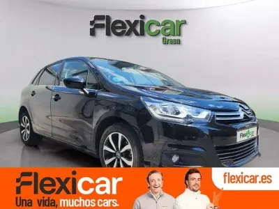 Usado Citroën C4 Feel 110 CV (80 kW) 2017 Negro Utilitario
