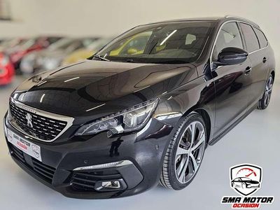 Usado Peugeot 308 SW GT 180 CV (132 kW) 2019 Negro Familiar