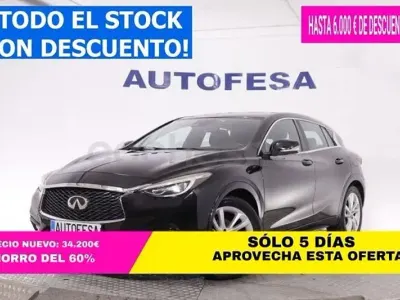 Usado Infiniti Q30 Premium 109 CV (80 kW) 2016 Negro Berlina