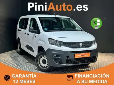 Usado Peugeot Partner 129 CV (94 kW) 2021 Blanco Monovolumen