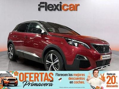 Usado Peugeot 3008 GT-line 130 CV (95 kW) 2019 Rojo SUV
