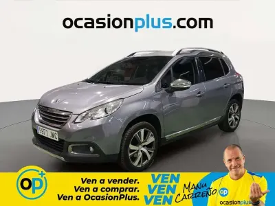 Usado Peugeot 2008 Allure 110 CV (80 kW) 2016 Gris SUV