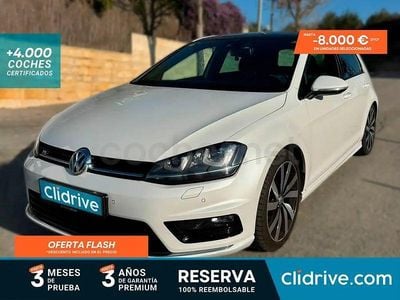 Usado VW Golf VII Sportline 125 CV (91 kW) 2016 Blanco Berlina