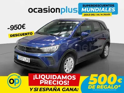Usado Opel Crossland 83 CV (61 kW) 2021 Azul SUV