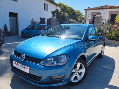 Azul Usado 2015 VW Golf Advance Berlina | 12.500 € (Precio justo)