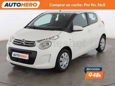 Usado Citroën C1 Feel 70 CV (51 kW) 2014 Blanco Utilitario