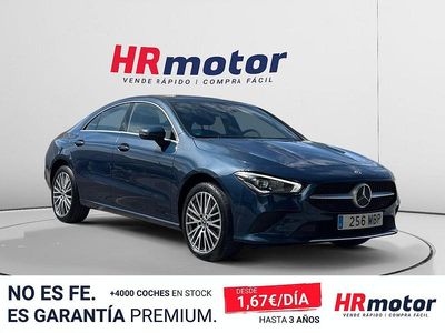 Usado Mercedes CLA250e Progressive 218 CV (160 kW) 2022 Azul Berlina