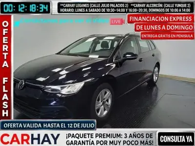 Usado VW Golf VIII Life 110 CV (80 kW) 2021 Negro Familiar