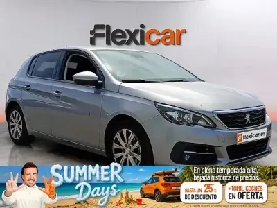 Usado Peugeot 308 Allure 130 CV (95 kW) 2018 Gris Berlina