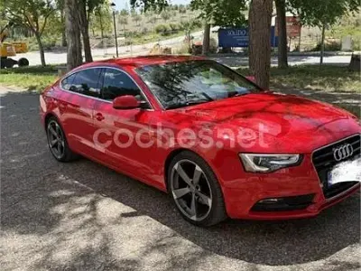 Usado Audi A5 Sportback S-Line 190 CV (139 kW) 2015 Rojo Utilitario