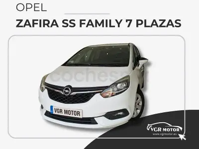 Usado Opel Zafira Family 140 CV (102 kW) 2018 Blanco Monovolumen