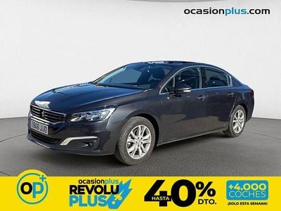 Usado Peugeot 508 Allure 165 CV (121 kW) 2015 Gris Berlina