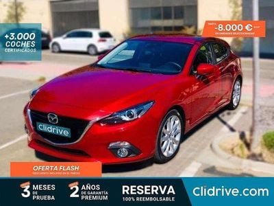 Rojo Usado 2014 Mazda 3 Luxury Berlina | 7490 € (Super precio)