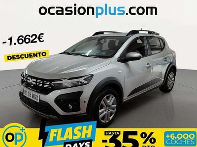 Usado Dacia Sandero Expression 91 CV (66 kW) 2023 Gris Utilitario