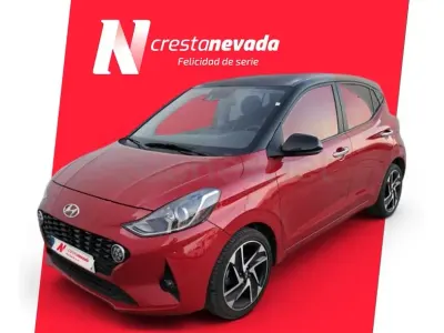 Usado Hyundai i10 84 CV (61 kW) 2021 Rojo Utilitario