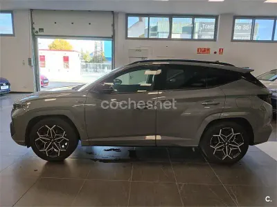 Usado Hyundai Tucson N Line 150 CV (110 kW) 2022 Gris / plata SUV