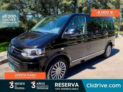 Usado VW Multivan Highline 179 CV (131 kW) 2010 Negro Monovolumen