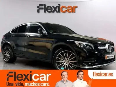 Usado Mercedes GLC220 170 CV (125 kW) 2018 Negro SUV