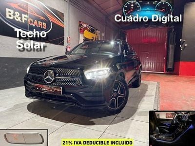 Usado Mercedes GLC220 194 CV (142 kW) 2020 Negro Coupe