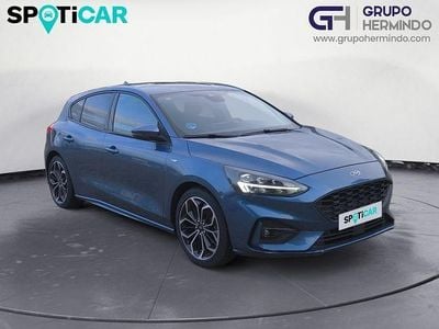 Usado Ford Focus ST-Line 125 CV (91 kW) 2020 Azul Berlina