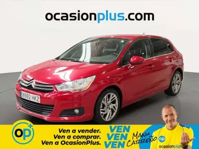 Usado Citroën C4 112 CV (82 kW) 2012 Rojo Utilitario