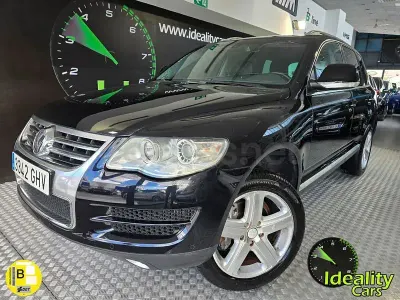 Käytetty VW Touareg 240 HP (176 kW) 2008 Musta Katumaasturi