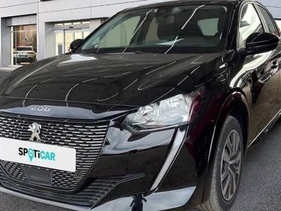 Usado Peugeot e-208 Active 100 kW (136 CV) 2020 Negro Utilitario