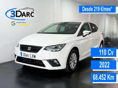 Usado Seat Ibiza Style 110 CV (80 kW) 2022 Blanco Utilitario