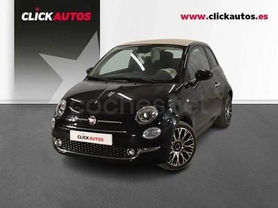 Usado Fiat 500C Dolcevita 70 CV (51 kW) 2023 Negro Descapotable