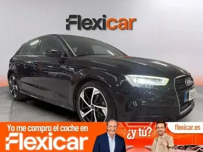 Usado Audi A3 116 CV (85 kW) 2020 Negro Berlina