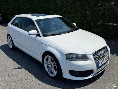 Usado Audi A3 S-Line 105 CV (77 kW) 2007 Blanco Utilitario
