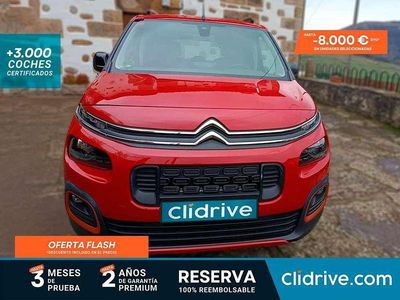 Usado Citroën Berlingo Feel 110 CV (80 kW) 2019 Rojo Monovolumen