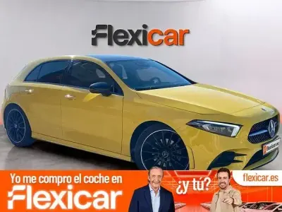 Usado Mercedes A200 150 CV (110 kW) 2021 Amarillo Berlina