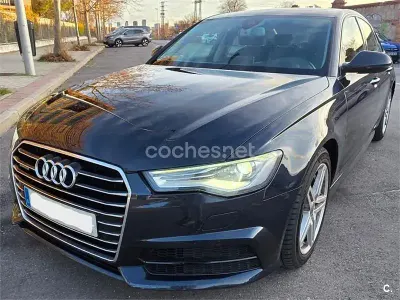 Usado Audi A6 320 CV (235 kW) 2017 Negro Berlina