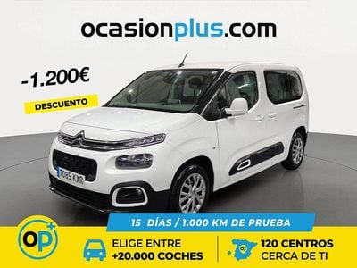 Blanco Usado 2019 Citroën Berlingo Feel Monovolumen | 13.200 € (Precio justo)