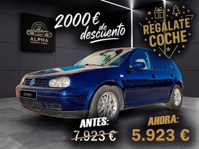 Azul Usado 2000 VW Golf IV GTI Berlina | 5923 € (Un poco caro)