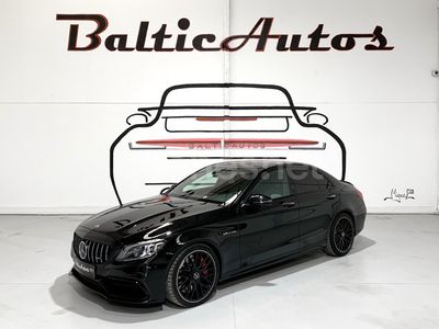 Usado Mercedes C63S AMG 510 CV (375 kW) 2020 Negro Berlina