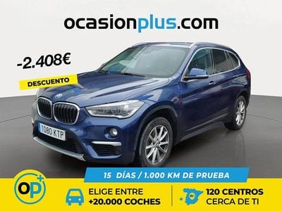 Usado BMW X1 150 CV (110 kW) 2019 Azul SUV