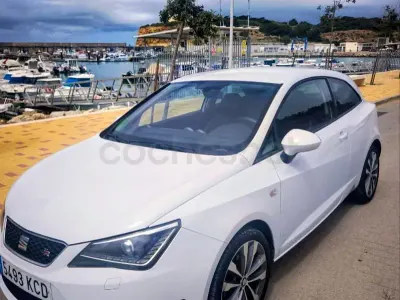 Usado Seat Ibiza SC FR 110 CV (80 kW) 2017 Blanco Utilitario
