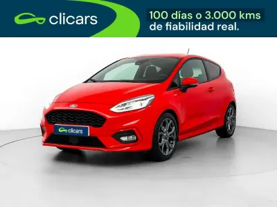 Usado Ford Fiesta ST-Line 140 CV (102 kW) 2018 Rojo Utilitario